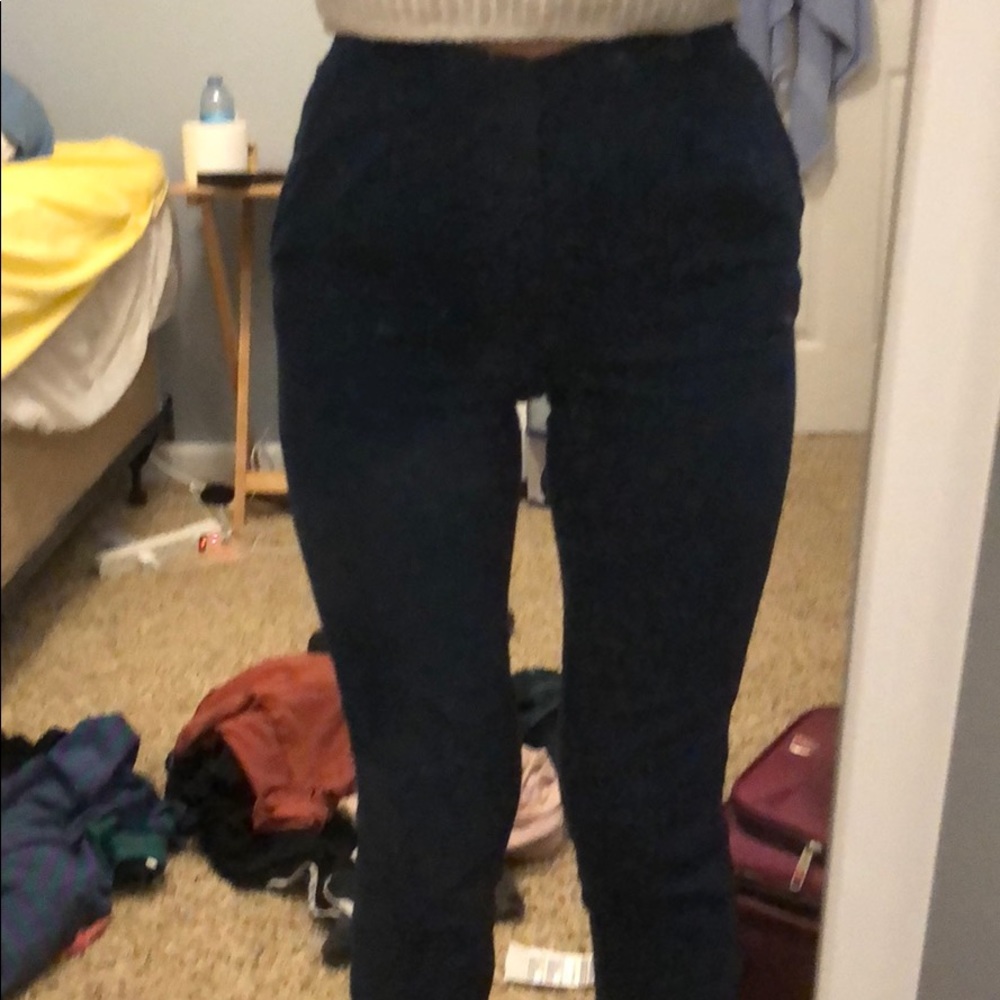 High wasted work pants